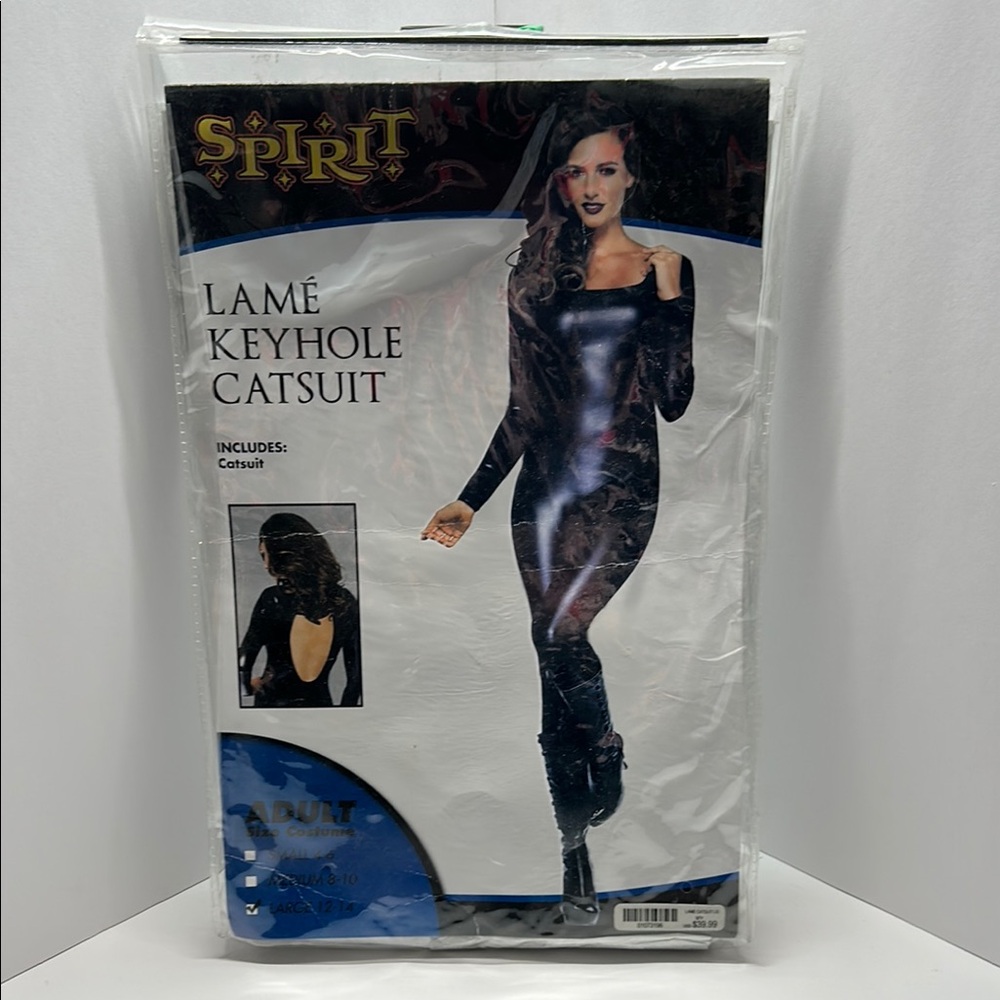 Spirit Metallic Black Catsuit